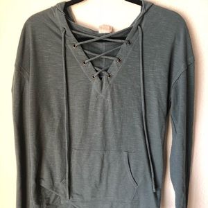 Teal hoodie